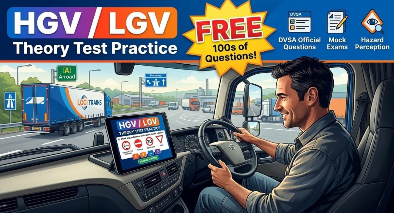 HGV / LGV Theory Test Practice Free