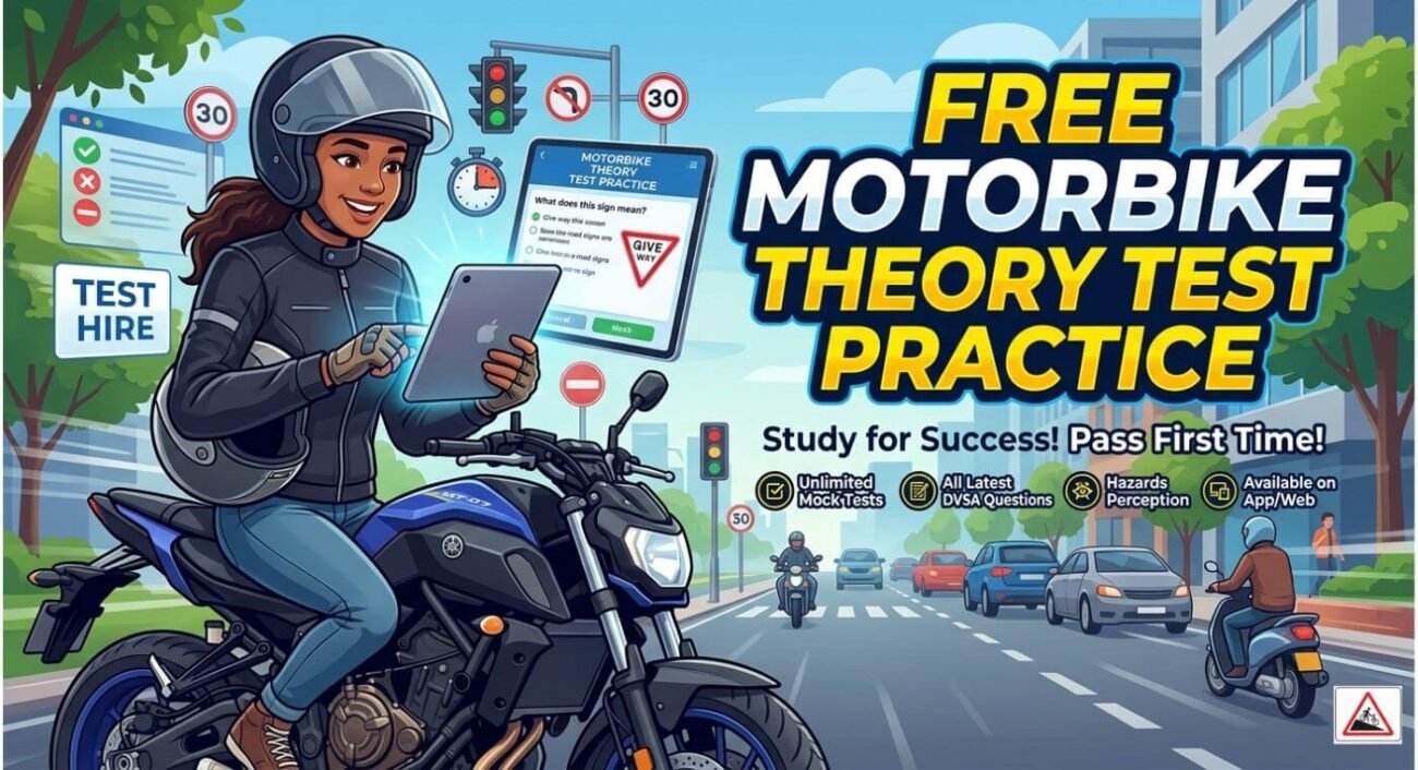Free Motorbike Theory Test Practice